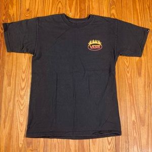 Vans Off The Wall Since Sixty Six Short Sleeve Shirt S Black/Yellow/Red